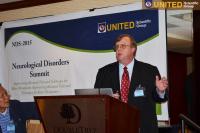 Photo of Dr. Joe Steiner at a speaking engagement.